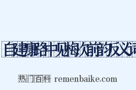 自建康路中见梅次前韵反义词是什么意思的图片
